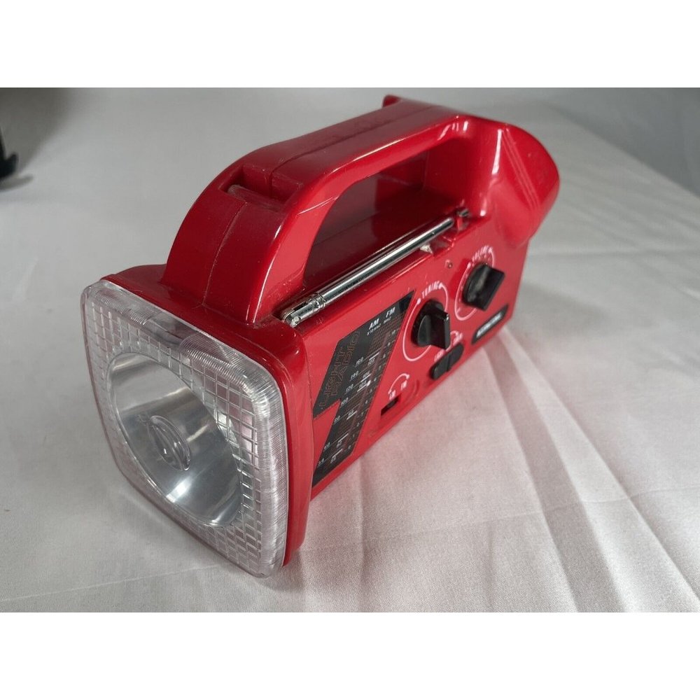 Vintage Windsor AM/FM Flashlight Radio FOR PARTS Untested READ